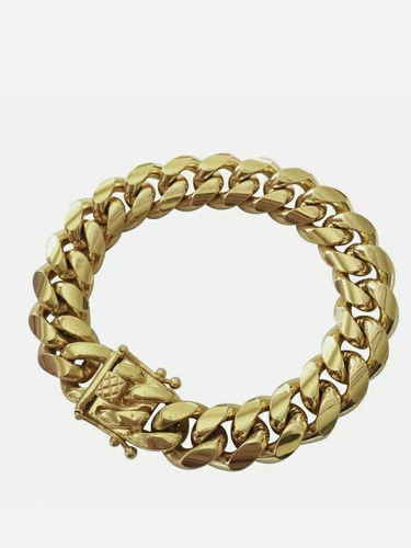 Cadena Brazalete Collar Pulsera Oro Hip Hop Iced 14k Plata