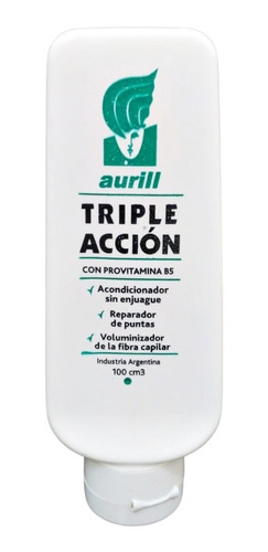 Serum Capilar Triple Accion Aurill X 100 Ml - Sin Enjuague