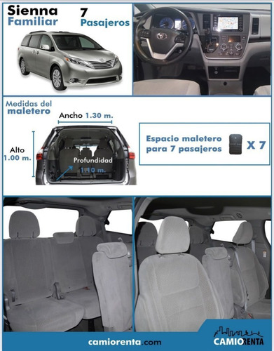 Imagen 8 de 10 de Renta De Camionetas Ejecutivas Y Familiares Con Operador