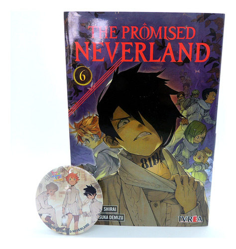 The Promised Neverland 6 Ivrea Pin Regalo Madtoyz