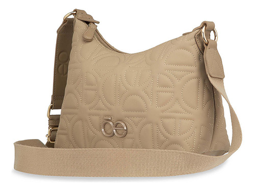 Bolsa Hobo Cloe Anveris Ii Mediano Color Marrón claro