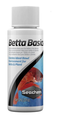 Acondicionador Para Bettas Seachem Betta Basics 60 Ml - Ar