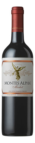 Vino Tinto Chileno Montes Alpha Merlot 750ml