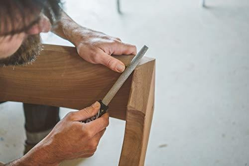 Lima Plana Con Punta Para Madera Abrasivo Grueso 6 Pulgadas