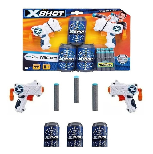 Pistola Juguete Micro X-shot Doble Vs Zombie Baby Shopping