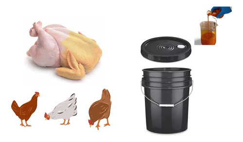 Pigmento LĂquido Pollo De Engorda, 18 Kg