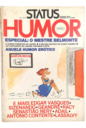 Status Humor No 47/a, Editora Três-1977. (Usado)