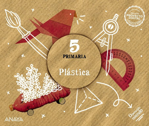 Plastica 5ãâºep Andalucia/extremad 23 Operacion Mundo, De Basanta Pernas, Beatriz. Operación Mundo, Vol. 1. Editorial Anaya Educación, Tapa Blanda En Español