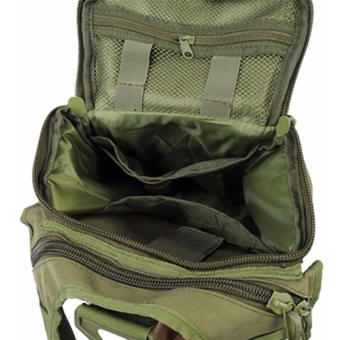 Imagen 8 de 10 de Morral Bolso Tactico Canguro Porta Celular Tablet Sniper G3