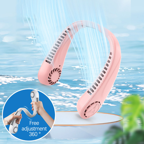 Ventiladores De Cuello Portátiles, Sin Aspas, Duraderos, Rec