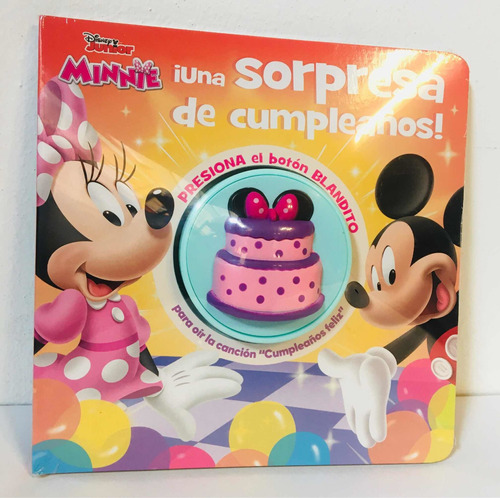 Libro Disney Minnie Una Sorpresa De Cumpleaños !!