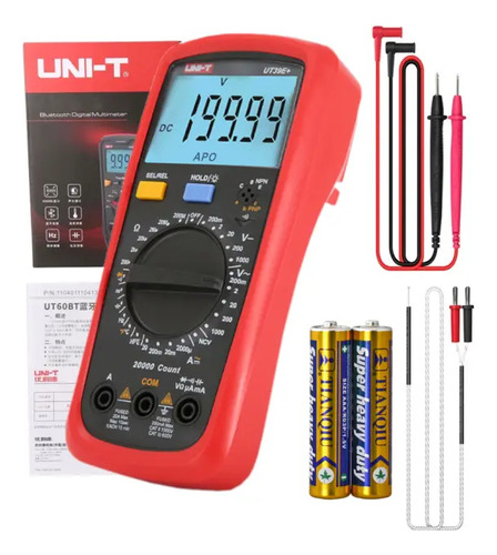 Uni-t® [ut39e+] 20a Hvacr Temperatura Hz Diodo Hfe Tester 