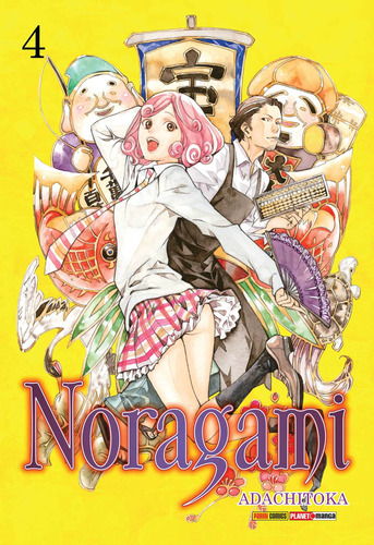 Noragami Vol. 4, de Adachitoka. Editora Panini Brasil LTDA, capa mole em português, 2022