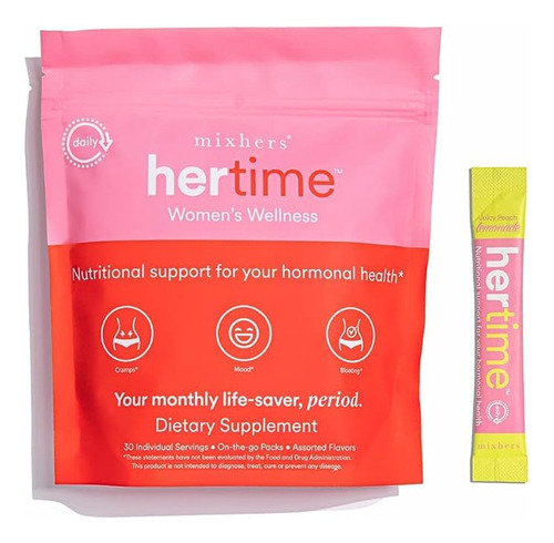 Mixhers Hertime - Equilibrio Hormonal Para Mujeres - Pms Y A