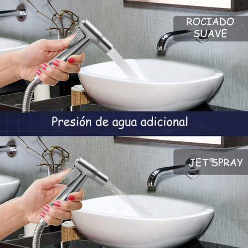 Juego Completo Llave Bidet Ducha Arabe Para Wc