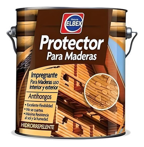Protector De Madera Elbex 3,6 Litros | Ynter Industrial