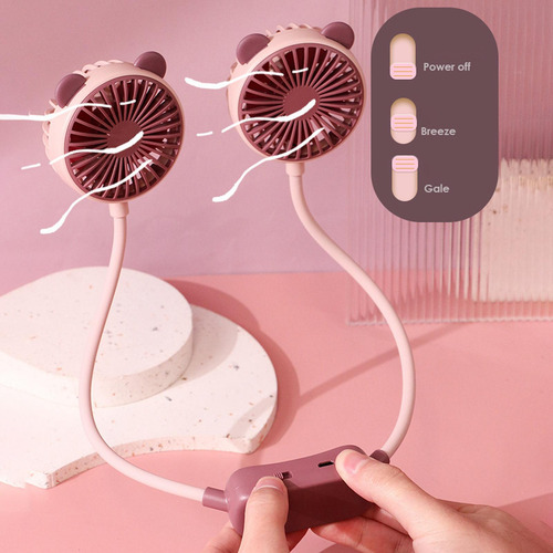 Ventiladores Para Colgar En El Cuello Ventilador De Amarillo