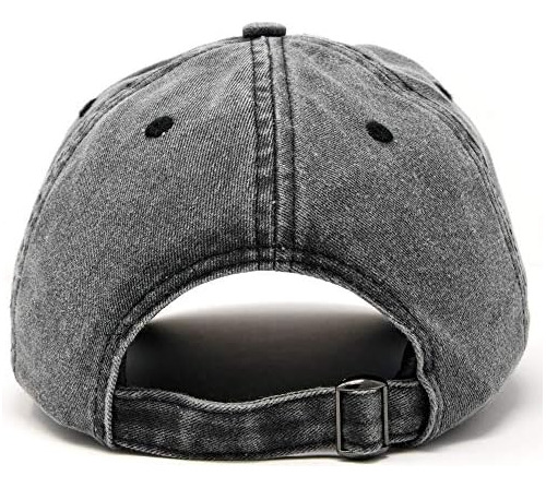 Gorra Vintage Algodón Lavado Gorra Número 1 De Dalix