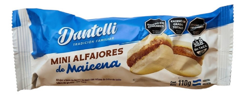 Dantelli Alfajor De Maizena Sin Tacc Pack Con 5u X 6 Packs