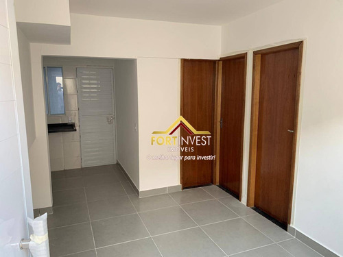 Imagem 4 de 7 de Casa Com 2 Dormitórios À Venda, 55 M² Por R$ 190.000,00 - Maracanã - Praia Grande/sp - Ca0496