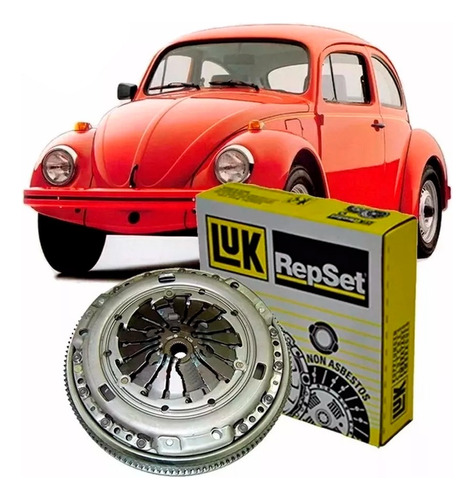 Embreagem Luk Vw Fusca 1968 Até 1986 Plato Disco Rolamento