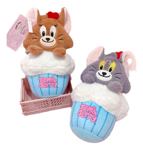 Set Peluches Tom And Jerry 2 Pieza