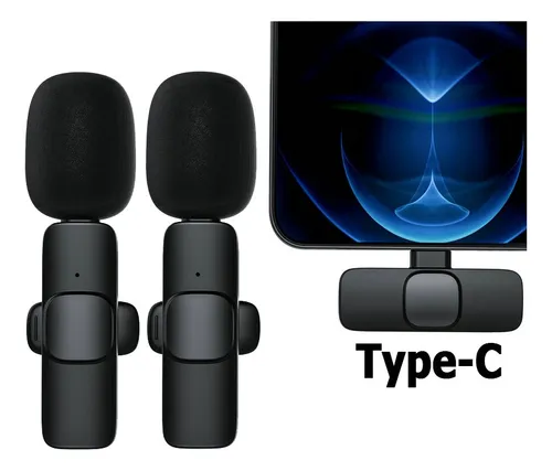 comprar Microfone Lapela Sem Fio Sem Fio Para Android Tipo C