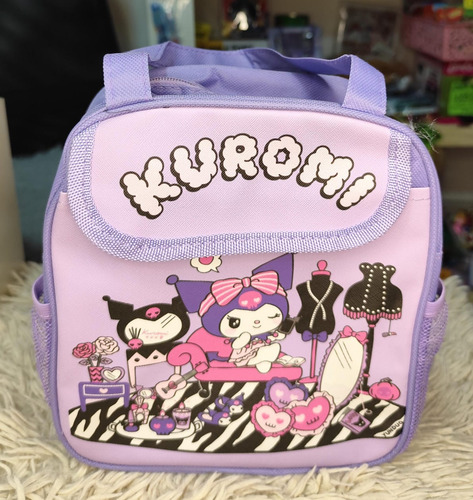 Lunchera Termica Capibara/ Labubu/ Kuromi Violeta Kuromi