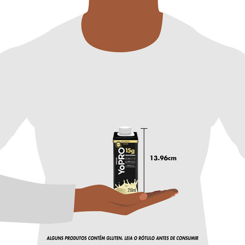 Yopro Bebida Láctea Uht Baunilha 15g De Proteínas 250ml