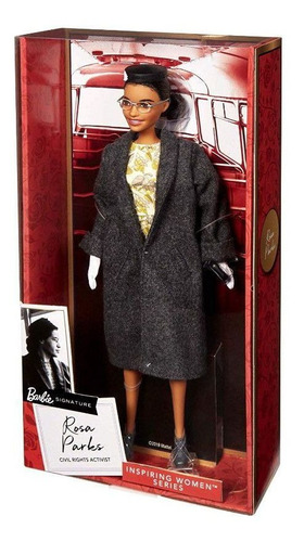 Imagem 11 de 12 de Boneca Barbie Mulheres Inspiradoras Rosa Parks Collector Ms