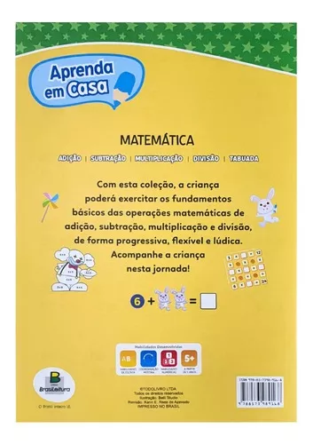 Matemática - Saiba Adição, Subtração, Multiplicação e Divisão