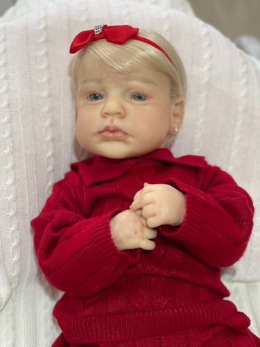 Bebê Reborn Realista Respira De Verdade Menina