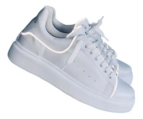 MALEVO STORE Zapatilla Urbana Casual Reflex Blanca