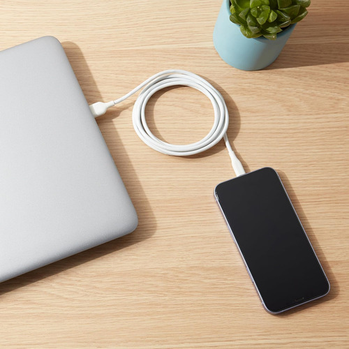 Amazon Basics Usb-a To Lightning Abs Charger Cable, Mfi C...