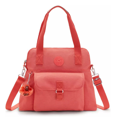 Bolsa Kipling 100% Original Nueva Pahneiro Papaya Orange T