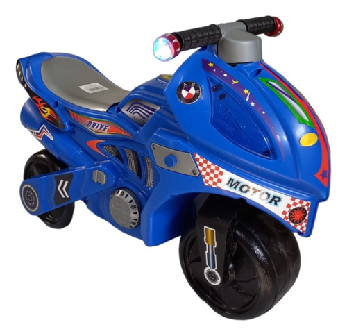 Moto Mini Montable Con Luz Y Sonido, Angelin Baby 612 A.