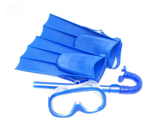 Set De Buceo Infantil Pata De Rana Snorkel Y Antiparras