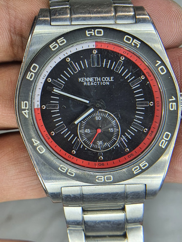 Reloj De Caballero Kennet Kole Reaction Funciinando Bien (Usado)