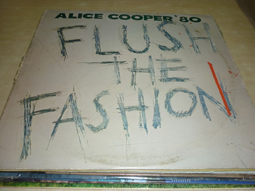 Alice Cooper 80 Flush Fashion Vinilo Usa 6 Puntos Ggjjzz