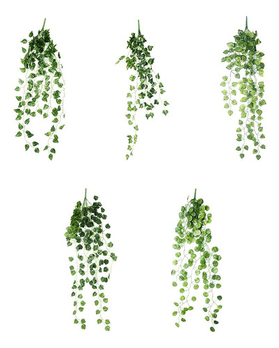 Enredadera Artificial De Hojas Vines De Hierba Colgante
