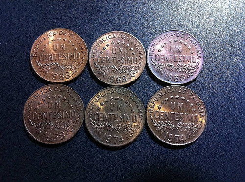 Monedas De Panamá  U N C  Oferta + Regalo Ultimas.