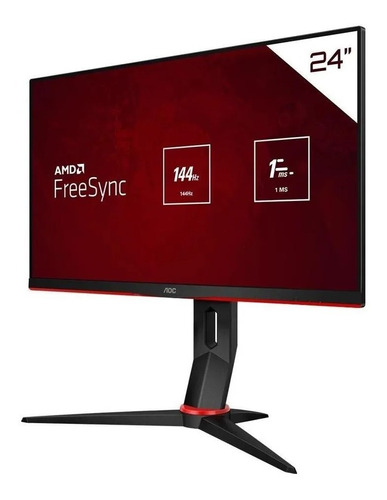 Monitor Gamer Aoc Hero 23.8´ Ips Dp Freesync, 144hz 1ms 24g2