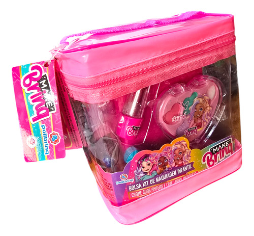 Makebrinq Kit Maquiagem Infantil Seguro E Divertido
