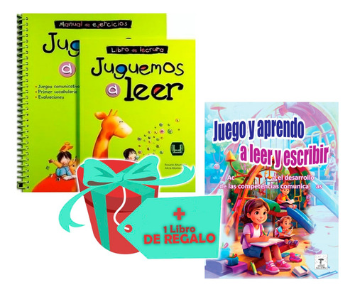 Juguemos A Leer + Juego Y Aprendo + Regalo