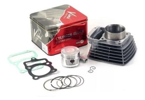 Cilindro Vini 125cc Completo Std Moto Gs/gts/cg