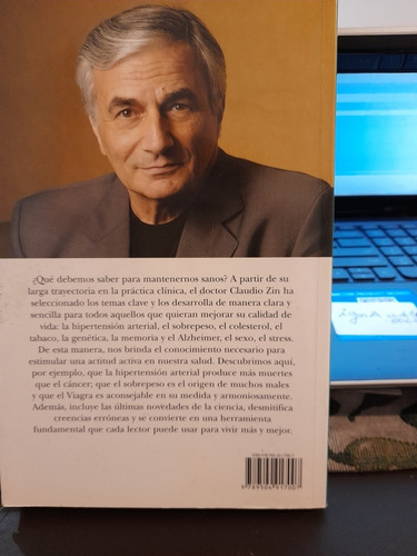 Claudio Zin. Lo Que Hay Que Saber Para Mantenerse Sano.