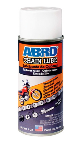 Lubricante Cadena Transmisión  Bici Moto Abro