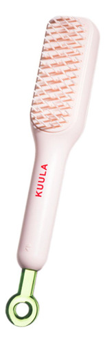 Cepillo De Pelo Autolimpiante Multiusos Para Mujer Rosa