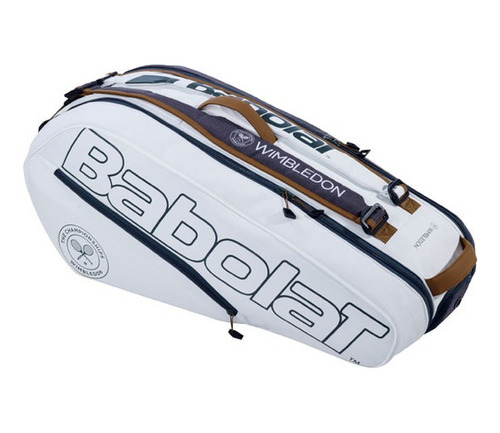 Bolso Raquetero Babolat Wimbledon Edicion Limitada 22 Tenis