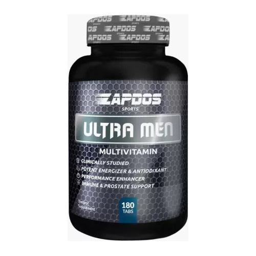 Multivitamínico (180 Tabs) Ultra Men - Zapdos Sports